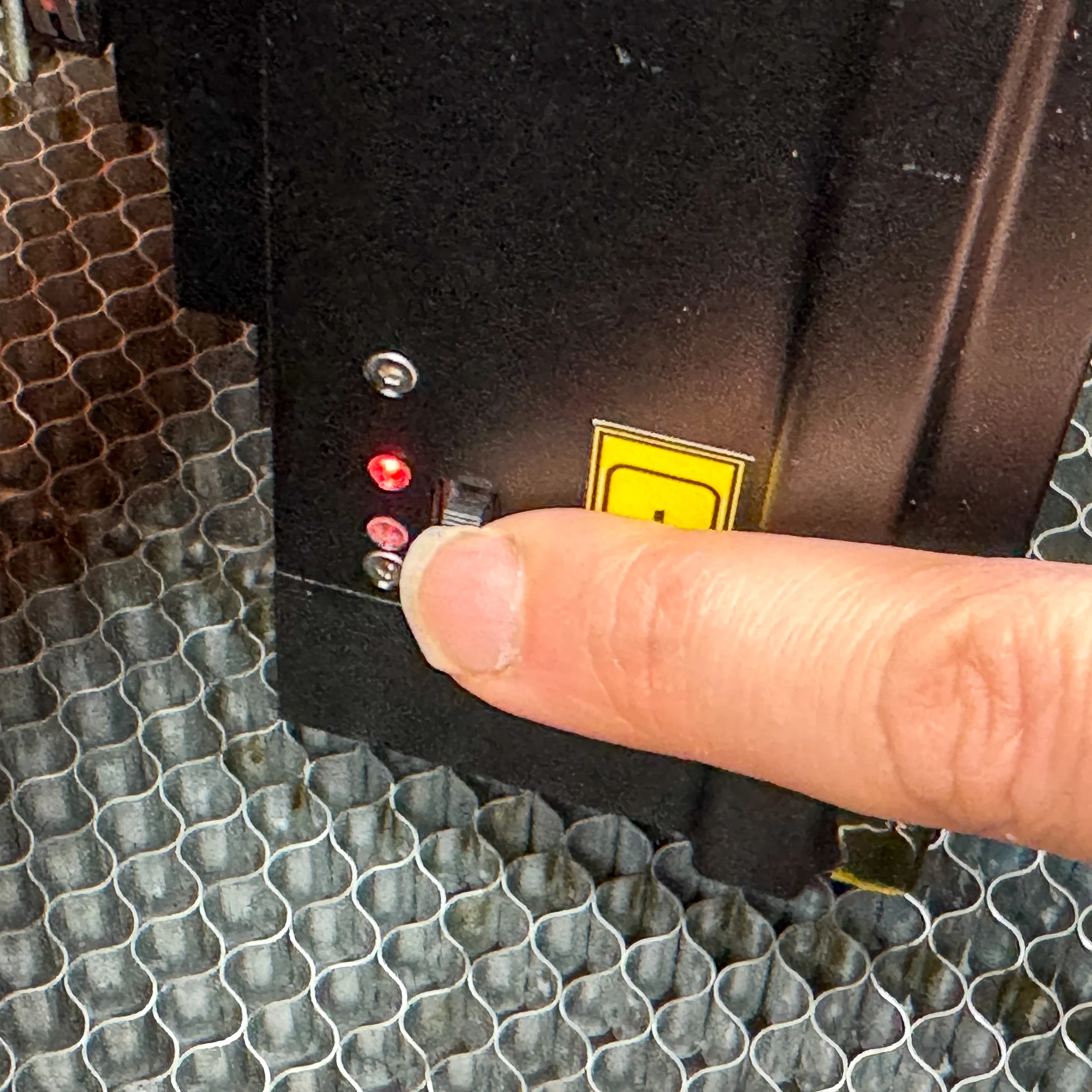 switching laser module from blue diode to IR